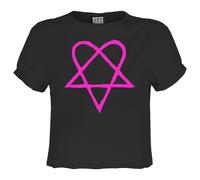 Amplified - Haut court HEARTAGRAM - Femme (GD2173)