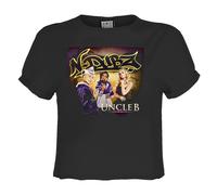 Amplified - Haut court motif/style N-Dubz UNCLE B - Femme (GD4056)