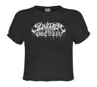 Amplified - Haut court motif/style Slaughter To Prevail METAL LOGO - (GD4156)