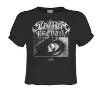 Amplified - Haut court motif/style Slaughter To Prevail METAL LOGO - (GD4160)