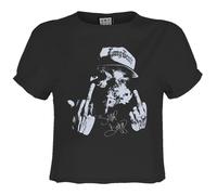 Amplified - Haut court motif/style Snoop Dogg BIG SMOKE - Femme (GD4286)