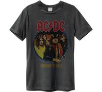 Amplified - "Highway To Hell" T-shirt pour homme/femme Unie GD624 (3XL) (Charbon de bois)