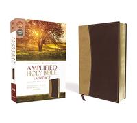 Amplified Holy Bible, Compact, Leathersoft, Tan/Burgundy: Captures the Full Meaning Behind the Original Greek and Hebrew