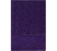 Amplified Holy Bible, Large Print, Leathersoft, Purple: Captures the Full Meaning Behind the Original Greek and Hebrew
