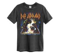 Amplified Hysteria Def Leppard Adulte Unisexe (M) (Charbon)