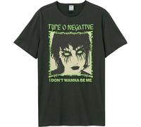 Amplified - "I Don't Wanna Be Me" T-shirt pour homme/femme unie GD1421 (XL) (Charbon de bois)