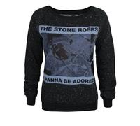 Amplified - "I Wanna Be Adored" Sweat-shirt pour femme NS6038 (S) (Noir)