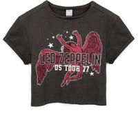 Amplified - "Icarus US 77 Tour" Débardeur court pour femme GD1273 (S) (Charbon de bois)