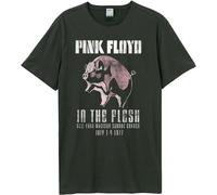 Amplified - "In The Flesh" T-shirt pour homme/femme unie GD1384 (L) (Charbon de bois)