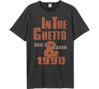 Amplified - "In The Ghetto" T-shirt pour homme/femme unie GD2044 (M) (Charbon de bois)