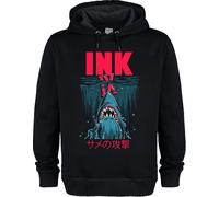 Amplified - "Jaws" Sweat à capuche pour homme/femme Unie GD2670 (3XL) (Noir)