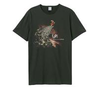 KORN Amplified Collection - Follow The Leader Homme T-Shirt Manches Courtes Anthracite S