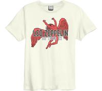 Amplified - "Led Zeppelin US Tour 77" T-shirt Homme/Femme Unie GD114 (2XL) (Vieux Blanc)
