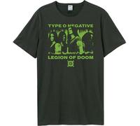 Amplified - "Legion Of Doom" T-shirt pour homme/femme unie GD1514 (XL) (Charbon de bois)
