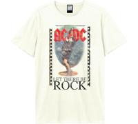 Amplified - "Let There Be Rock Angus" T-shirt pour homme GD1231 (M) (Blanc cassé)