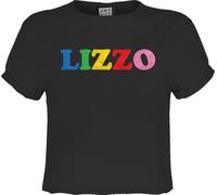 Amplified - "Lizzo" t-shirt court pour femme GD1091 (L) (Charbon de bois)
