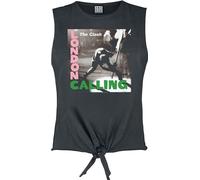 Amplified - "London Calling" T-shirt pour femme GD968 (M) (Charbon de bois)