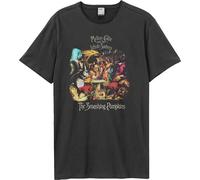 Amplified - "Mellon Collie Animals" T-shirt pour homme/femme Unie GD1776 (3XL) (Charbon de bois)