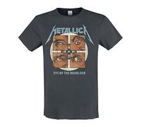 AMPLIFIED Metallica Eye of The Behoder T-shirt pour homme, gris foncé, M