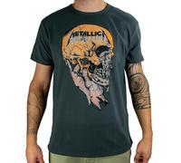 Amplified Metallica Sad But True Crew Neck T-Shirt Gris Charcoal S