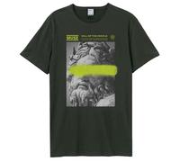 Amplified Muse T Shirt Graffiti Band Logo Nouveau Officiel Unisex Charcoal Size L