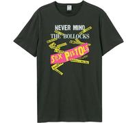Amplified - "Never Mind The Bollocks" T-shirt pour homme/femme Unie GD1380 (3XL) (Charbon de bois)