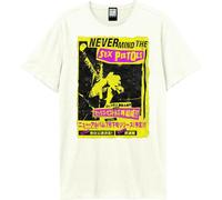 Amplified - "Never Mind The Bollocks" T-shirt pour homme/femme unie GD1689 (M) (Blanc)