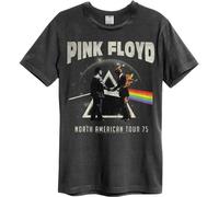 Amplified - "North American Tour 75" T-shirt pour homme/femme unie GD1522 (L) (Charbon de bois)