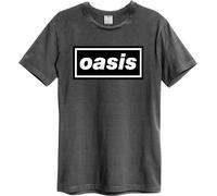 Amplified - "Oasis Logo" T-shirt pour femme GD221 (L) (Anthracite)