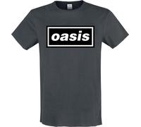 Amplified - "Oasis" T-shirt pour homme GD224 (XS) (Anthracite)