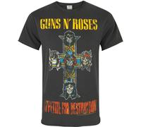 Amplified - T-Shirt Guns N Roses 'appetite For Destruction' - Homme