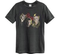 Amplified - "Outlandos D'amour" T-shirt pour homme/femme unie GD1505 (L) (Charbon de bois)