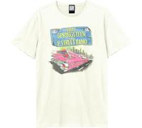 Amplified - "Pink Cadi" T-shirt pour homme/femme Unie GD1812 (3XL) (Blanc cassé)