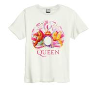 Amplified Queen Night At The Opera T-Shirt Blanc Vintage Amplifié