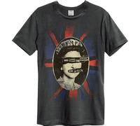 Amplified - "Queen" T-shirt col rond pour homme/femme Unie GD891 (3XL) (Charbon de bois)