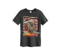 Amplified Rob Zombie Born Insane Unisex Charcoal T Shirt L Charcoal