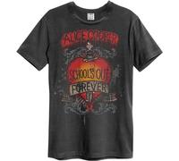 Amplified - "School's Out" T-Shirt für Herren/Damen Uni GD260 (XS) (Anthrazit)