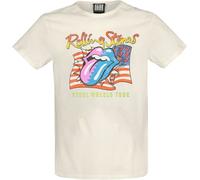 Amplified - "Steel Wheels" T-shirt pour homme/femme unie GD448 (M) (Blanc ancien)