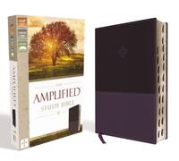 Amplified Study Bible, Imitation Leather, Purple, Indexed