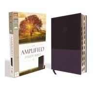 Amplified Study Bible, Imitation Leather, Purple, Indexed