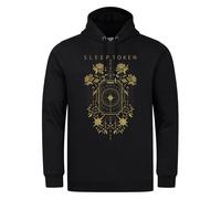 Amplified - Sweat à capuche motif/style Sleep Token CARAMEL FLORAL - (GD4302)