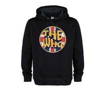 Amplified - Sweat à capuche style The Who UNION JACK CIRCLE - Adulte (GD3510)
