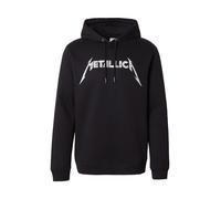 AMPLIFIED Sweat-shirt 'METALLICA' noir / blanc cassé, Taille L