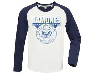 Amplified - T-Shirt 3D Crest - Adulte (L) (Blanc/Bleu Marine)