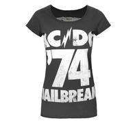 Amplified - T-shirt AC/DC officiel Jailbreak 74 - Femme (NS4725)