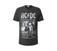 AC/DC Amplified Collection - Highway to Hell Poster Homme T-Shirt Manches Courtes Anthracite XL