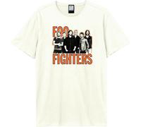 Amplified - T-shirt "Band Shot" pour homme/femme Unie GD1746 (XS) (Blanc)