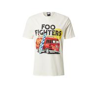 Amplified T-shirt AMPLIFIED Foo Fighters Camper Van Homme 100% coton régulier Crème XL
