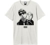 Amplified - T-shirt "Boxed" pour homme/femme unie GD2198 (M) (Blanc ancien)