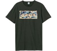 Amplified - T-Shirt "Camo" Logo pour homme/femme unie GD1433 (L) (Charbon de bois)